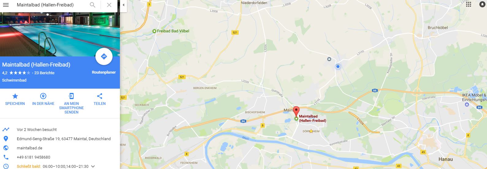 Kraulen lernen Rhein-Main