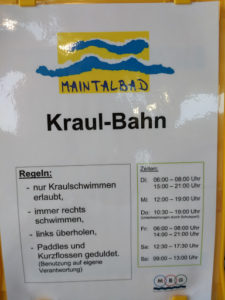 Kraulen in Hanau und Maintal